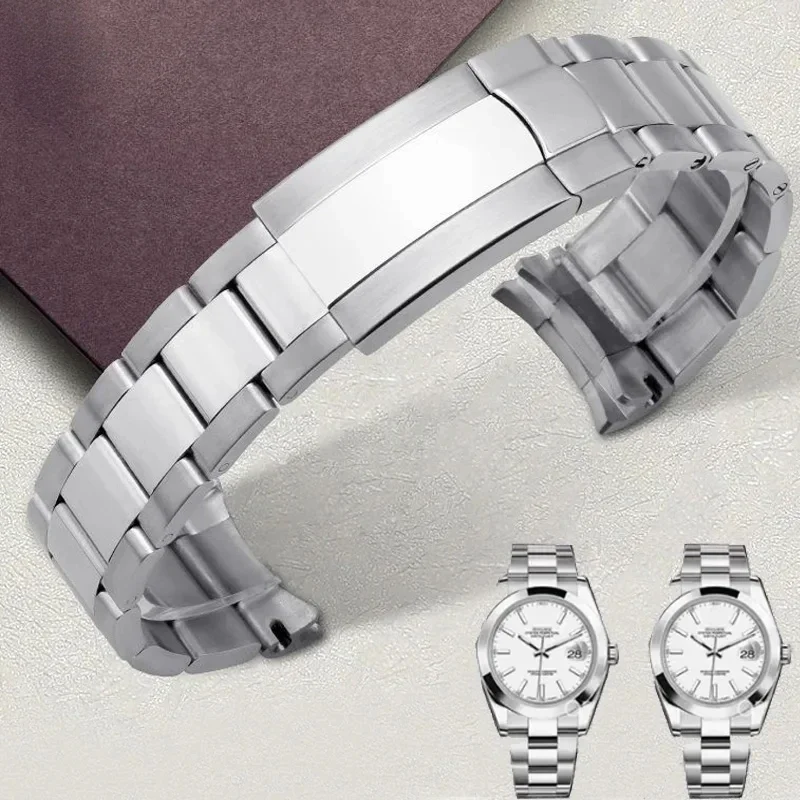 

Ремешок мужской из нержавеющей стали для часов Rolex, роскошный браслет для часов oyстер вечный, Datejust, DAYTONA SUBMARINER, 20 мм 21 мм