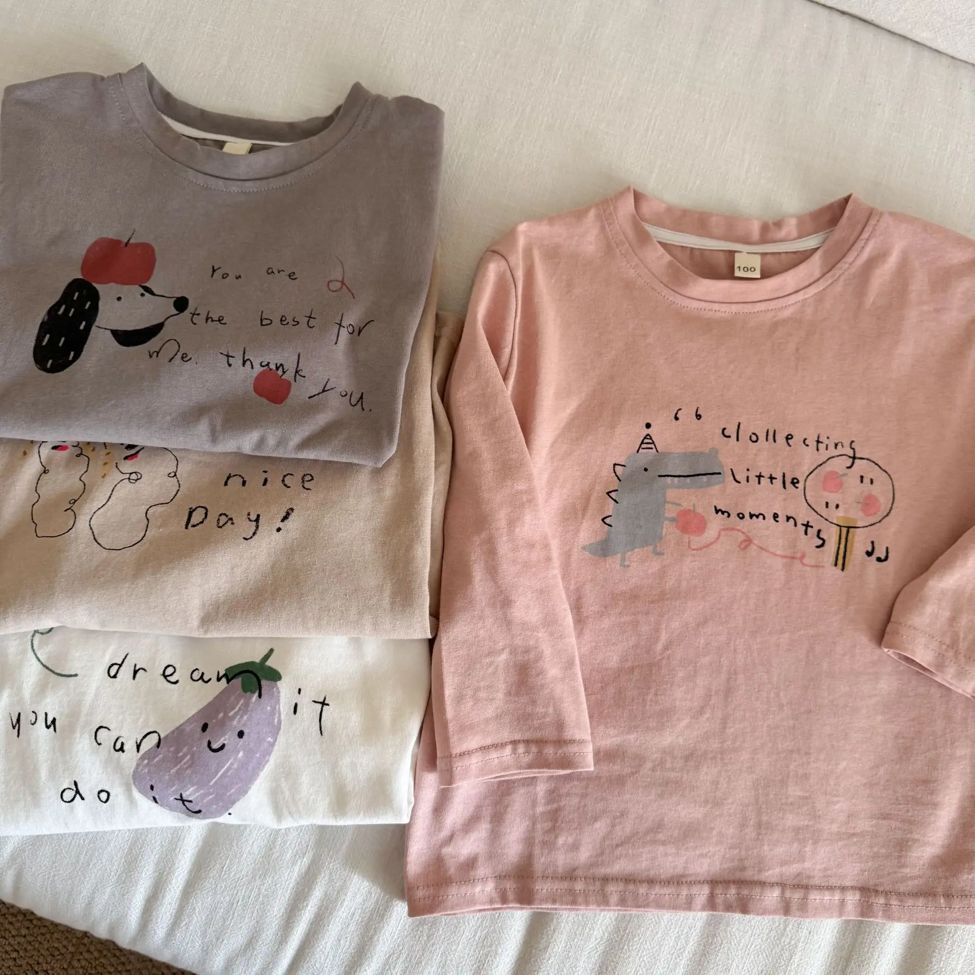 2025 Autumn New Children Long Sleeve T Shirts Cartoon Print Girls Bottoming Shirts Baby Boys Cotton Casual Tops Kids Clothes 3 S4d1aedc2d64c4316996a399000136fc4t