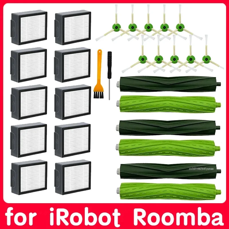 

Robot Vacuum Cleaner Accessories, Main Side Brush, Spare Parts, for IRobot Roomba I7 I8 E5 E6 I3 J7 I6