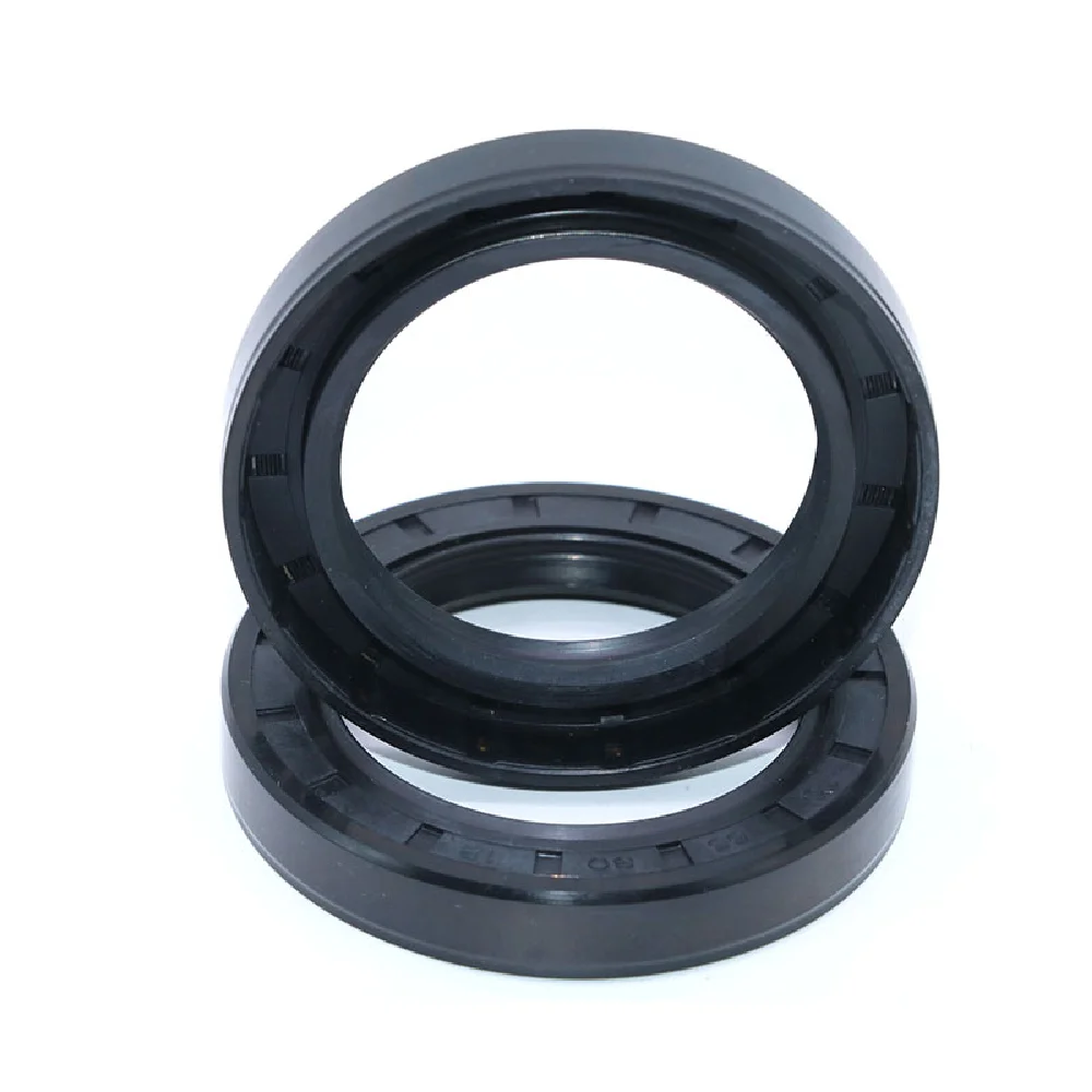 

High Quality NBR FKM Rubber TC Oil Seal FKM TC oil seal double oil seal With Spring skeleton