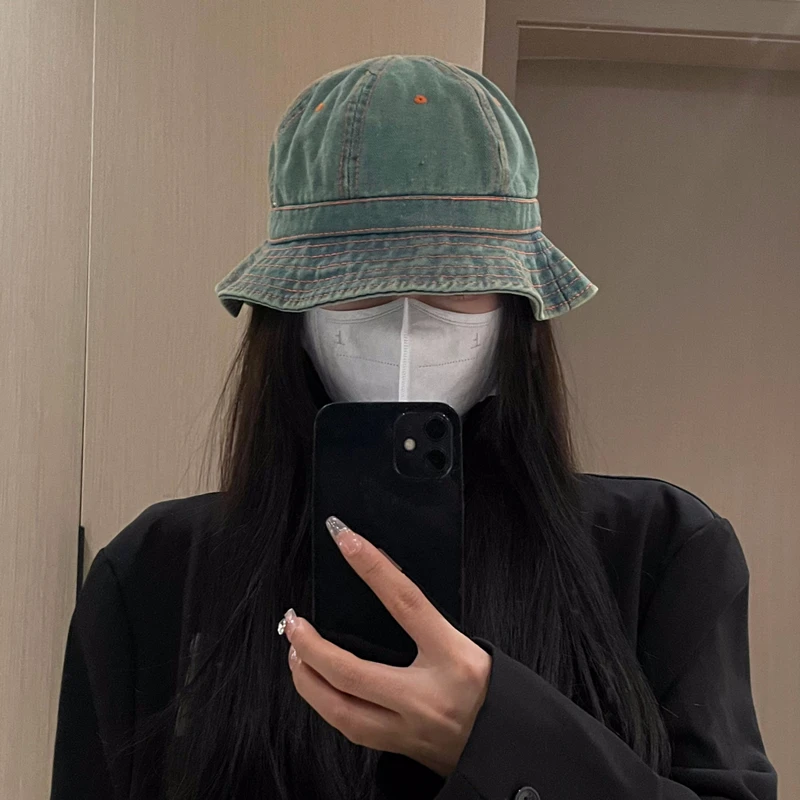 Cowboy Bucket Hat Original New Summer Sunscreen Hats Spring and Autumn Fashion Fisherman Capladies Show Face Small Basin Caps
Cowboy Bucket Hat Original New Summer Sunscreen Hats Spring and Autumn Fashion Fisherman Capladies Show Face Small Basin Caps