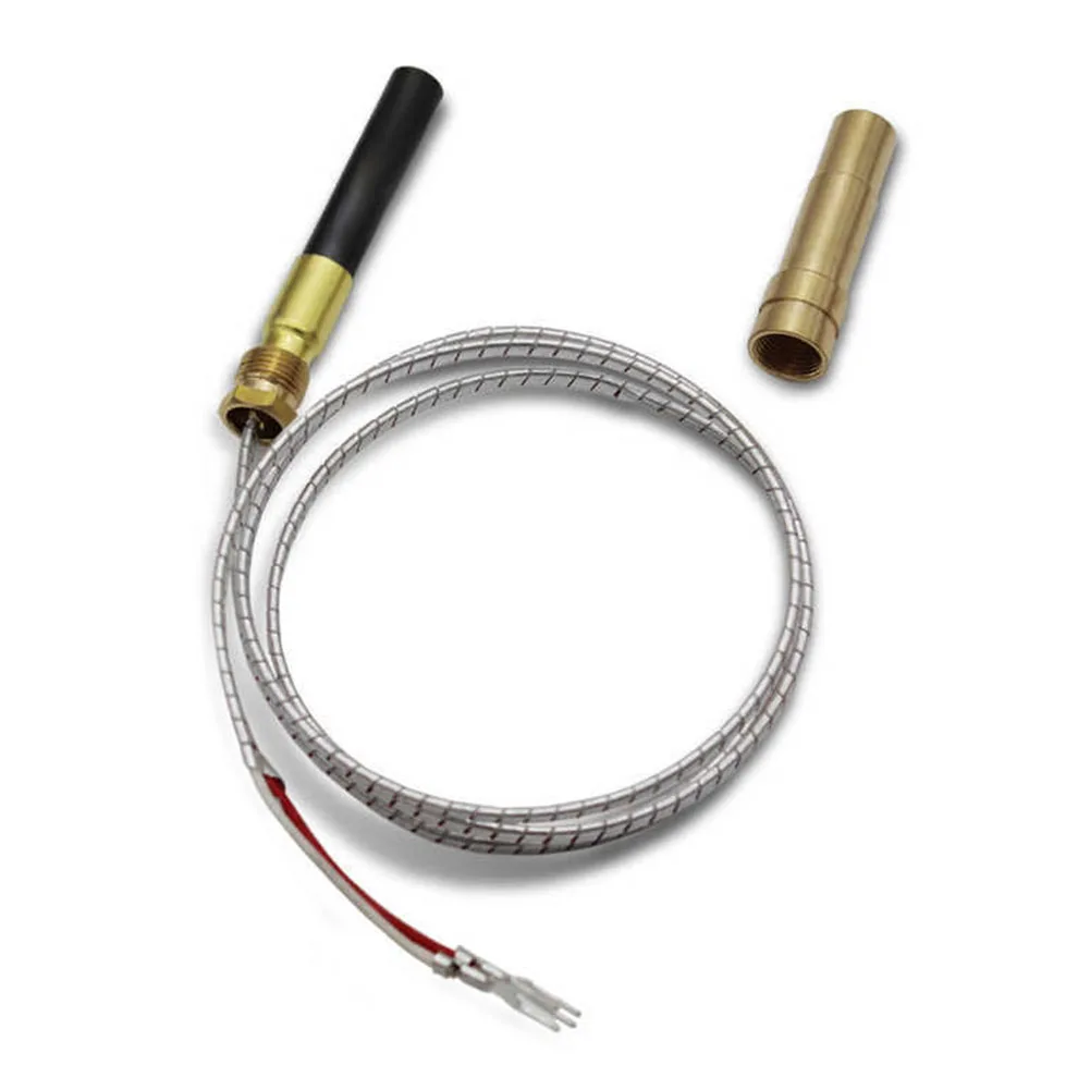 Thermocouple for Gas Fireplace Heater 36in 750mv Temperature Sensor Durable Body Construction Easy Installation
Thermocouple for Gas Fireplace Heater 36in 750mv Temperature Sensor Durable Body Construction Easy Installation