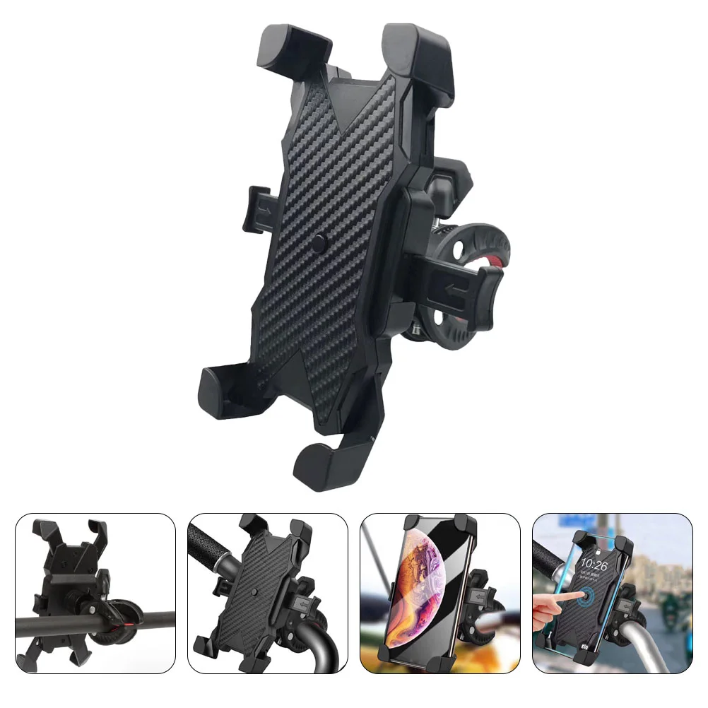 

Bike Stand Phone Fixing Clamp Holder for Smartphones Riding Rotatable Cellphone Mobile Plastic Anti-Shaking Support Anti-drop