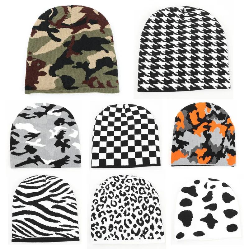 Knitted Drimless Urinal Hat, Men's Camouflage Hat, Leopard Print Bird Pattern Printed Woolen Hat, Winter Warmth Ear Protection C
Knitted Drimless Urinal Hat, Men's Camouflage Hat, Leopard Print Bird Pattern Printed Woolen Hat, Winter Warmth Ear Protection C
