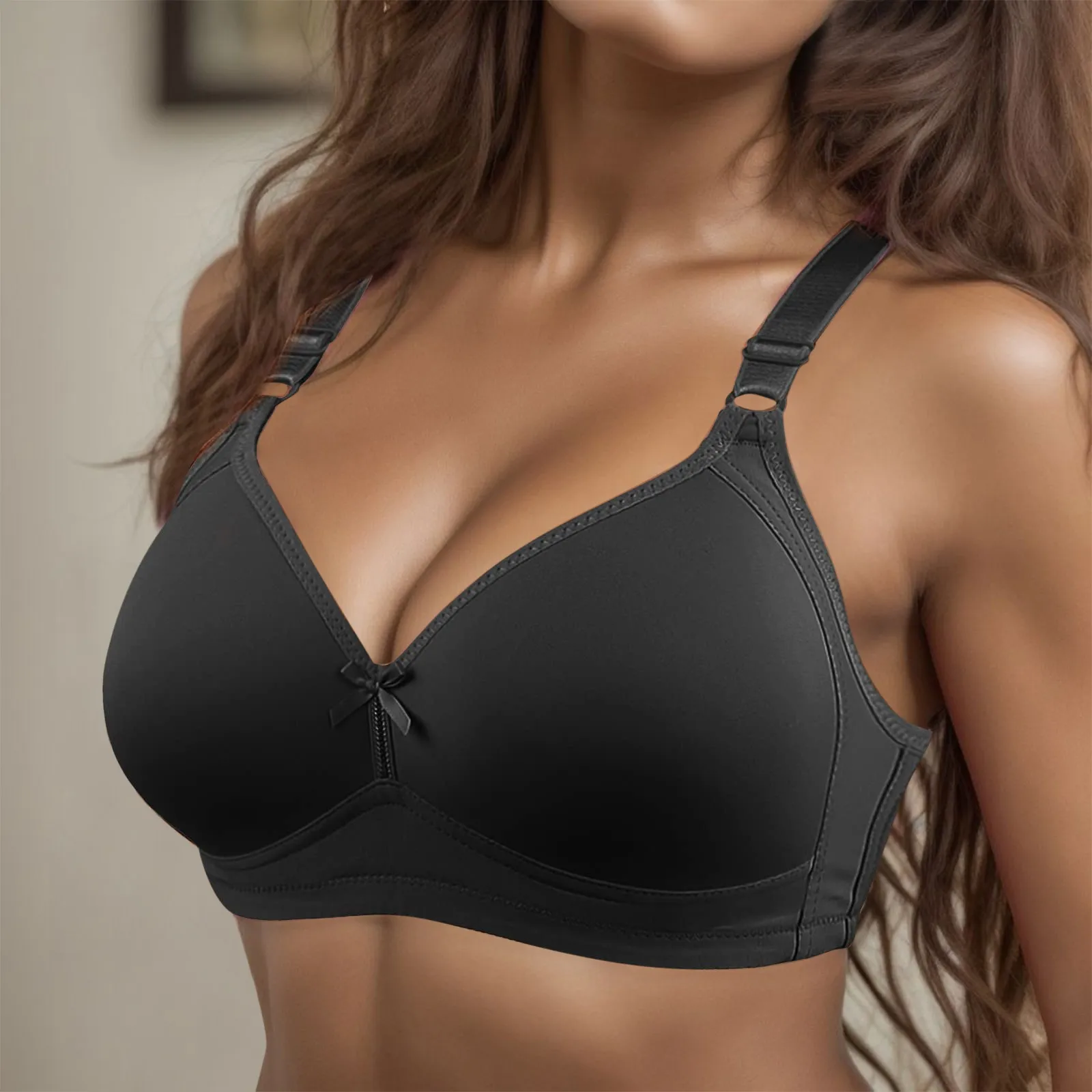 

Seamless Bras for Women Wire Free Underwear Brassiere Sexy Lingerie Bralette Gather Bra Plus Size Female Intimate Underwire