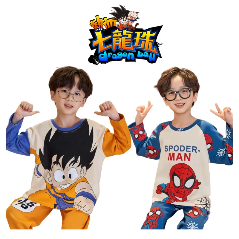 Dragon Ball Animation Sun Wukong Peripheral Cartoon Pure Cotton Pajamas Spring and Autumn Long-sleeved Comfortable Home Wear Set
Dragon Ball Animation Sun Wukong Peripheral Cartoon Pure Cotton Pajamas Spring and Autumn Long-sleeved Comfortable Home Wear Set