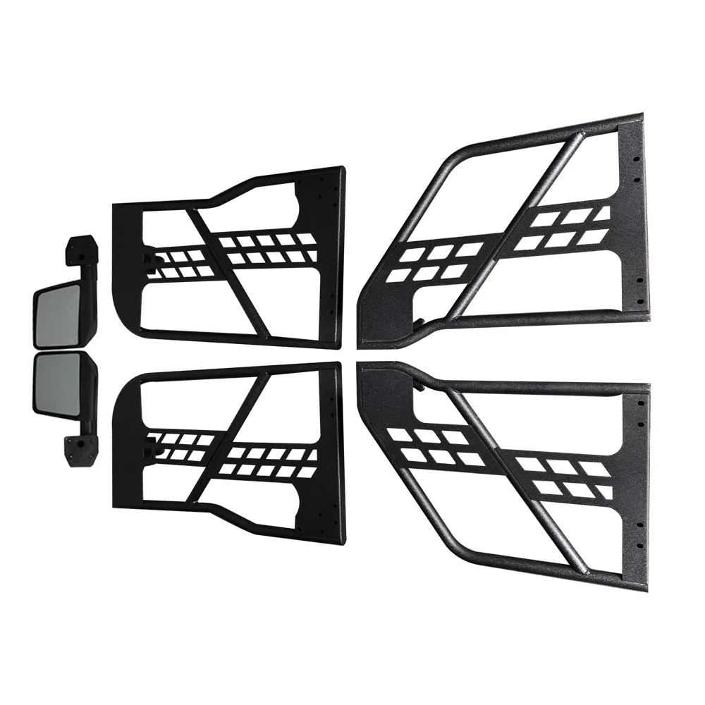 J196 JK Tube Door For 4 Doors One Set Black Steel Half Tube Doors With Side Mirror Auto Accessories For Jeep Wrangler 07+
J196 JK Tube Door For 4 Doors One Set Black Steel Half Tube Doors With Side Mirror Auto Accessories For Jeep Wrangler 07+