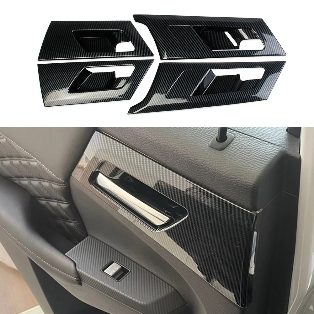 Handle Bowl Decorative Sticker Interior Trim 4pcs Car Accessories Carbon Fiber Door Handle Bowl Cover Brand New
Handle Bowl Decorative Sticker Interior Trim 4pcs Car Accessories Carbon Fiber Door Handle Bowl Cover Brand New