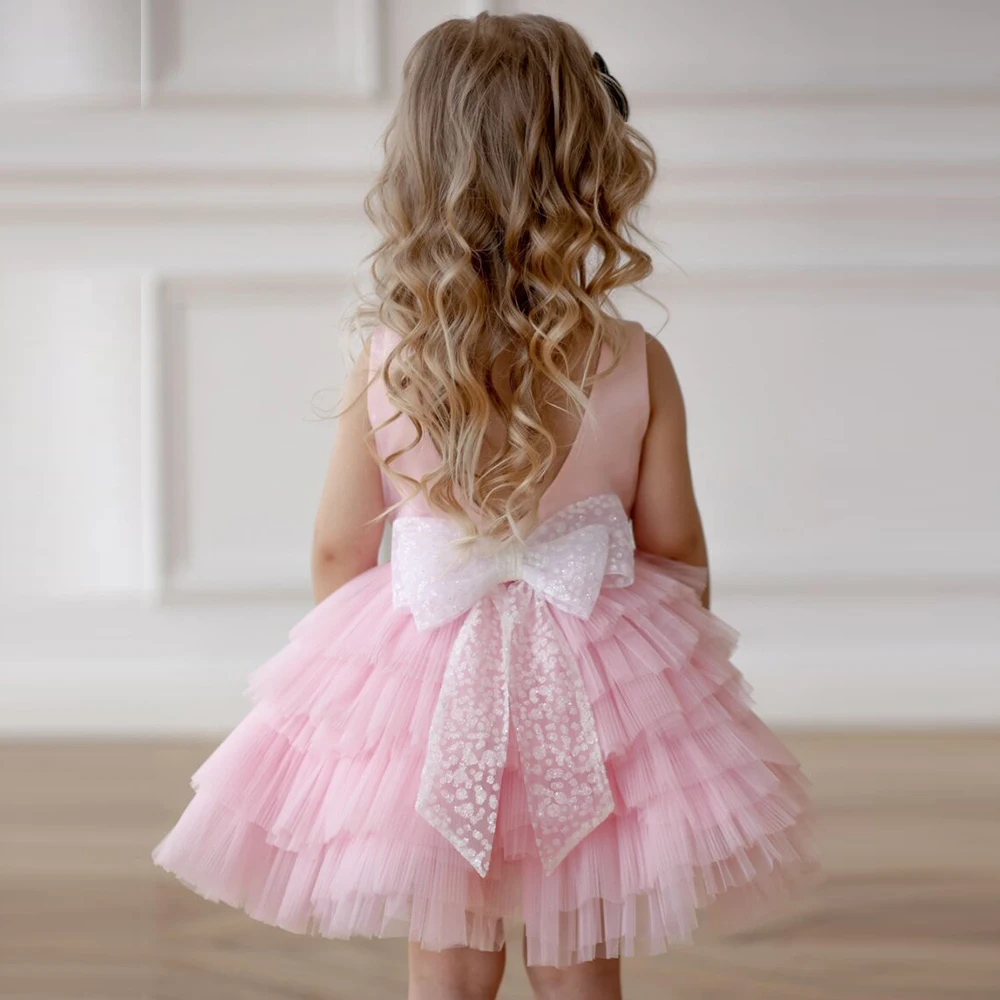 Pink Girl Dress Wedding Party Dress Layers Skirt Bow Kid Child Party Dress Birthday Gift Puffy Princess Dress Flower Girl Dress
Pink Girl Dress Wedding Party Dress Layers Skirt Bow Kid Child Party Dress Birthday Gift Puffy Princess Dress Flower Girl Dress
