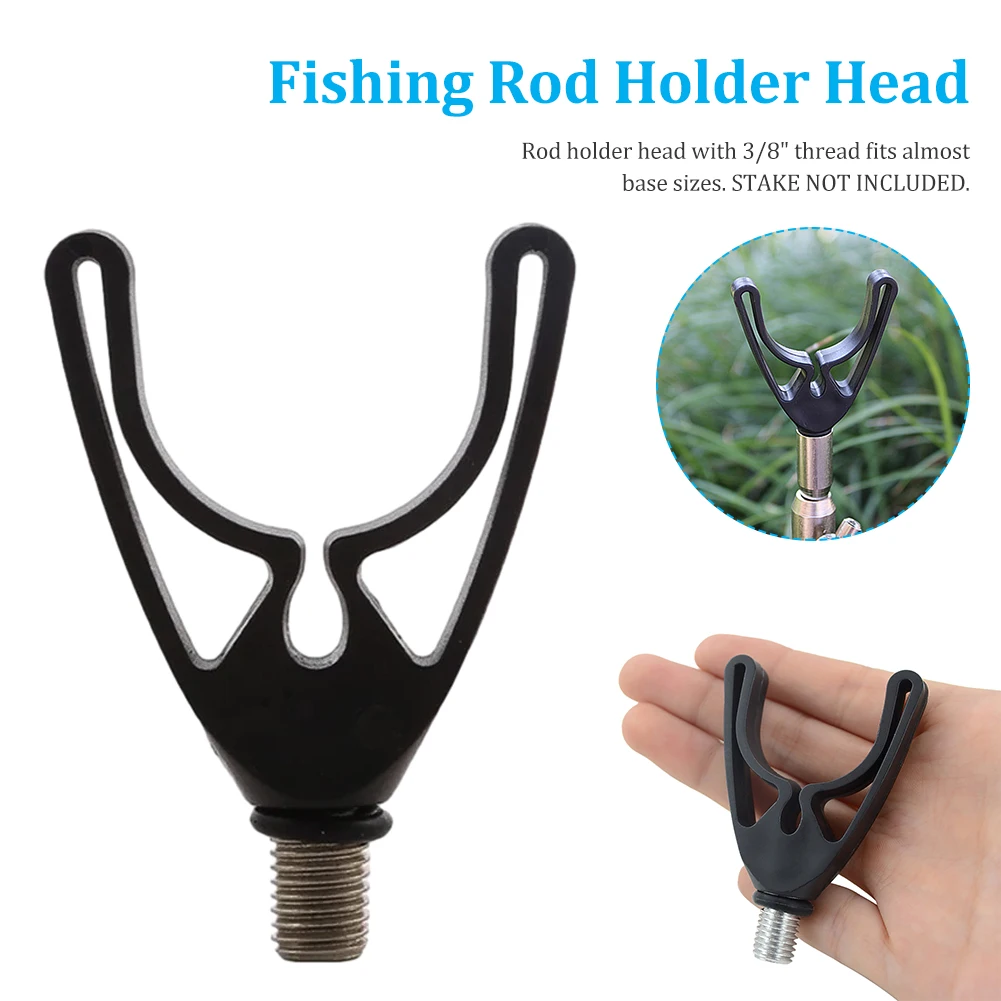Carp Fishing Rod Rest U-Head Non-Slip Fishing Rod Gripper with 3/8" Thread Fishing Pole Holder Carp Fishing Tackle Accessories
Carp Fishing Rod Rest U-Head Non-Slip Fishing Rod Gripper with 3/8" Thread Fishing Pole Holder Carp Fishing Tackle Accessories