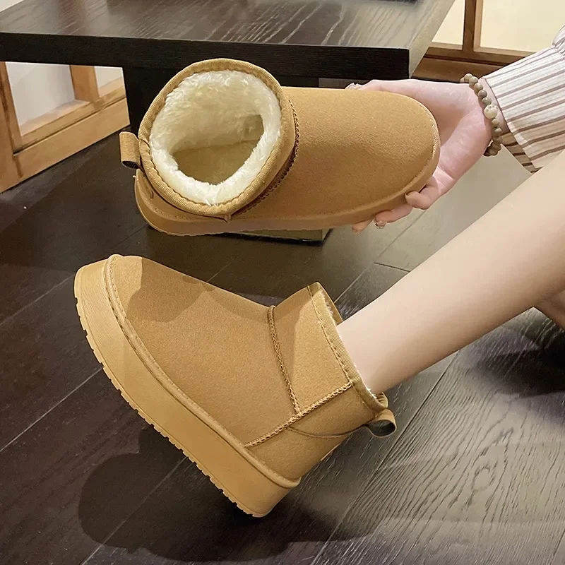 2023 Winter New Women's Short Plush Warm Snow Boots Casual Shoes New Suede Chelsea Ankle Boots Flat Bottom Women's Boots
2023 Winter New Women's Short Plush Warm Snow Boots Casual Shoes New Suede Chelsea Ankle Boots Flat Bottom Women's Boots