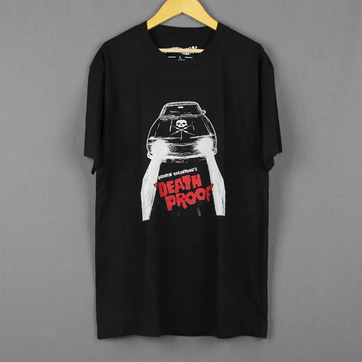 Death Proof T-Shirt Movie Grindhouse Planet Terror From Dusk Till Dawn Quentin Men Summer Cotton Tee Shirt
Death Proof T-Shirt Movie Grindhouse Planet Terror From Dusk Till Dawn Quentin Men Summer Cotton Tee Shirt