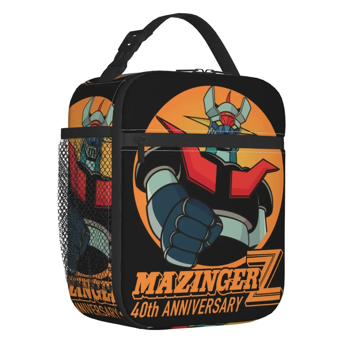 Goldorak Mazinger Z, робот, ланч-боксы для женщин, водонепроницаемые, аниме, ТВ-шоу, Goldrake, термоохладитель, пищевая изолированная сумка для ланча, школьная сумка