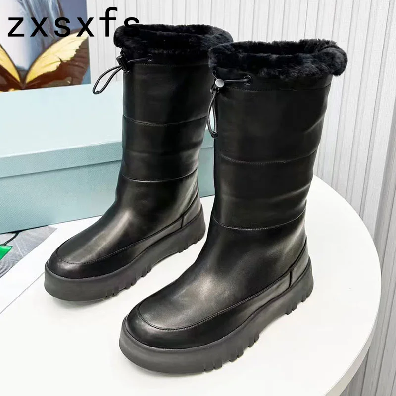 Winter Wool Platform Flat Knee High Boots For Women Warm Down Casual Shoes Woman Snow Boots Thick Sole Round Toe Brand Long Boot
Winter Wool Platform Flat Knee High Boots For Women Warm Down Casual Shoes Woman Snow Boots Thick Sole Round Toe Brand Long Boot