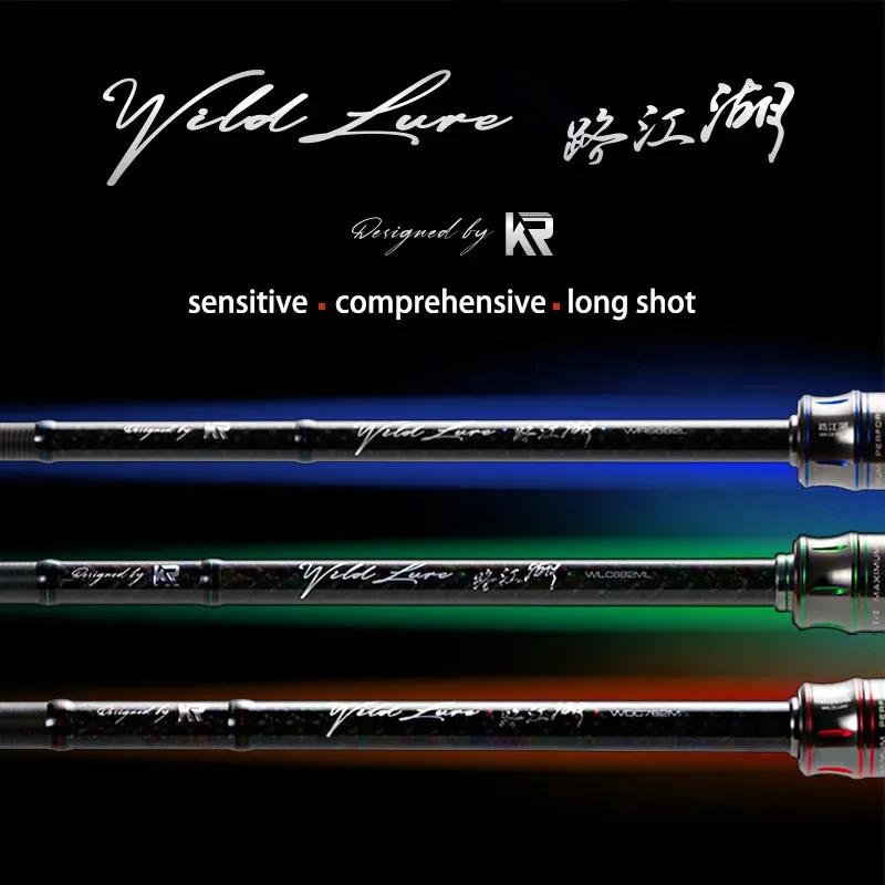 

Meta Lure WILD LURE Rod Japan Fuji K Guide A Ring VSS and ECS Reel Seat for Fishing Rod Tory 30T+40T Carbon 3A Cork for Lure Rod