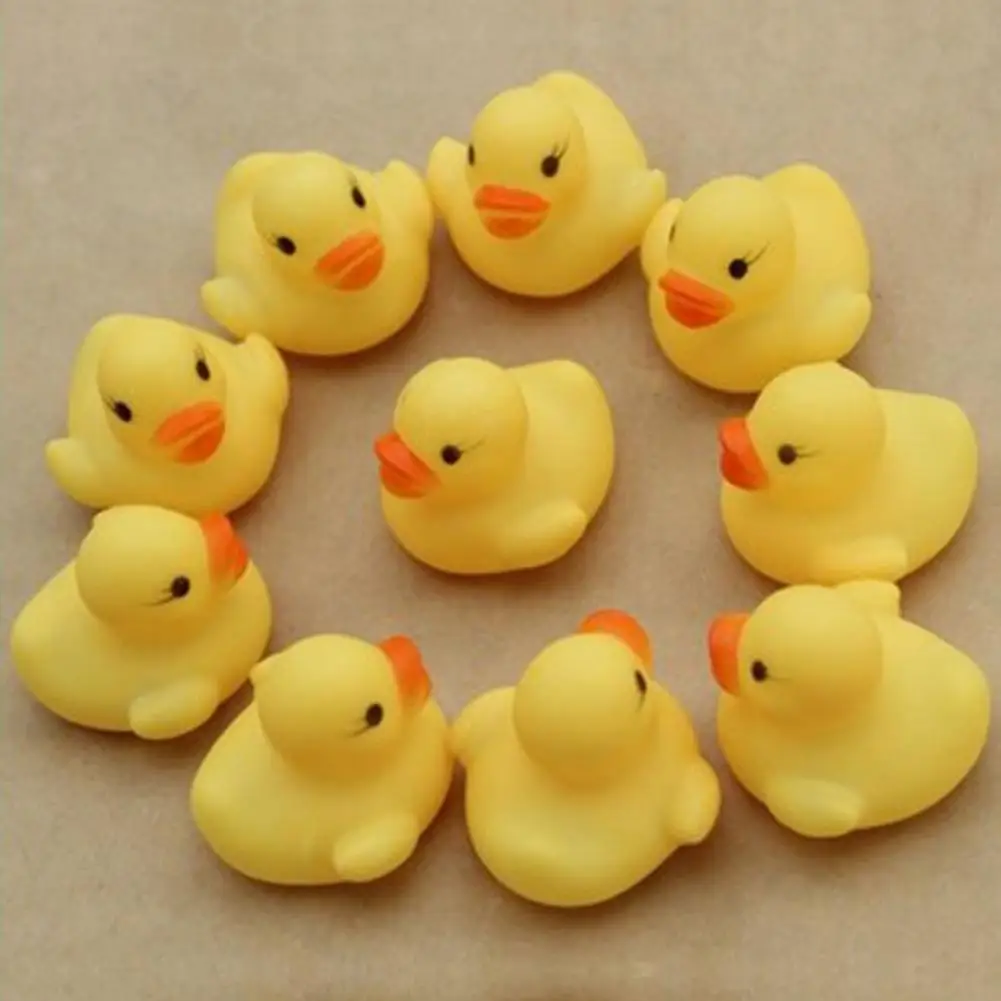 Easy-to-hold Baby Duck Toy Squeaky Duck Bath Toy Set for Children's Hearing Development Water Play 5pcs Compact Baby for Home
Easy-to-hold Baby Duck Toy Squeaky Duck Bath Toy Set for Children's Hearing Development Water Play 5pcs Compact Baby for Home