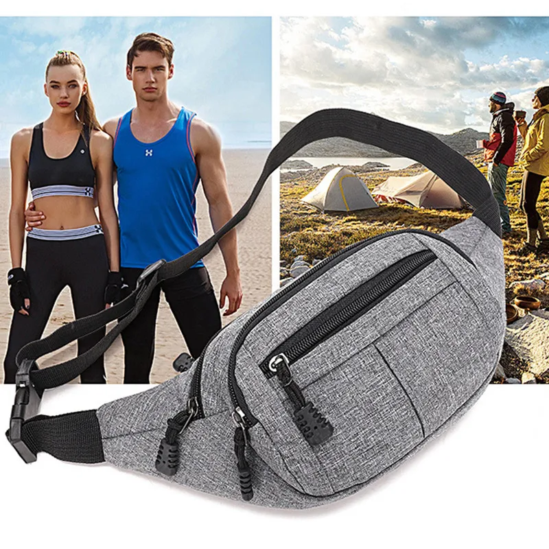 

NEW Hip Belly Banana Bum Chest Belt For Men Women Waist Bag Male Female Fanny Pack Pouch Murse Purse Kidney Row Bumbag