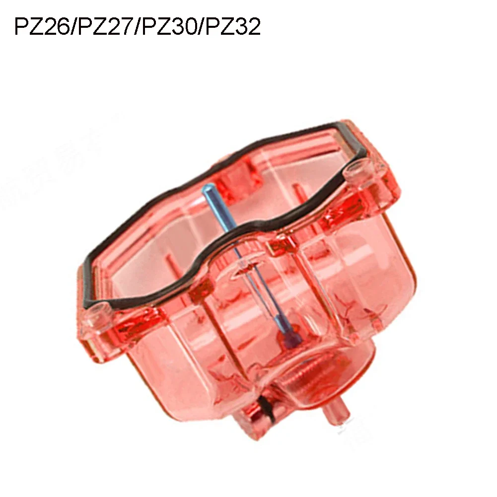 For PZ26/ PZ27/ PZ30/ PZ32 Carb Red Transparent Clear Carburetor Bottom Float Bowl Shell Replacement Accessories Plastic
For PZ26/ PZ27/ PZ30/ PZ32 Carb Red Transparent Clear Carburetor Bottom Float Bowl Shell Replacement Accessories Plastic