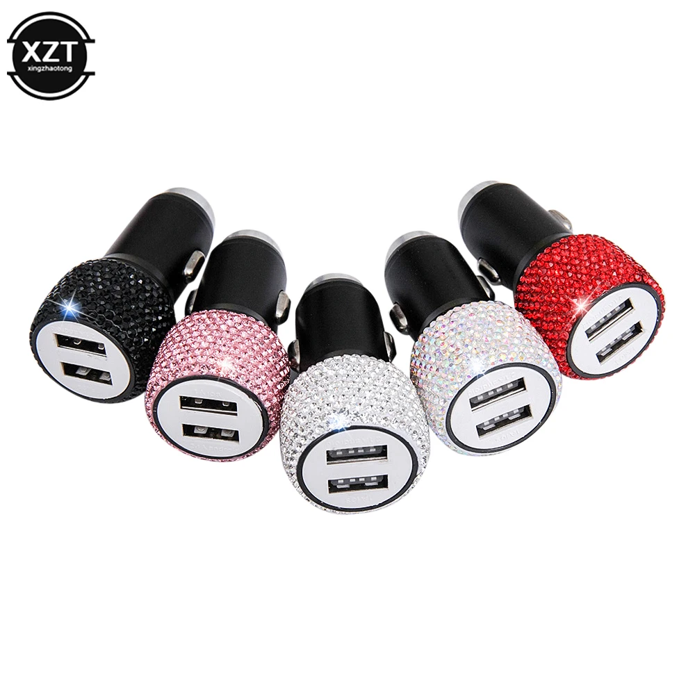NEW Dual USB Ports Fast Charge Car Charger Safety Hammer Design by Bling Rhinestones Crystal Emergency Window Breaker
NEW Dual USB Ports Fast Charge Car Charger Safety Hammer Design by Bling Rhinestones Crystal Emergency Window Breaker