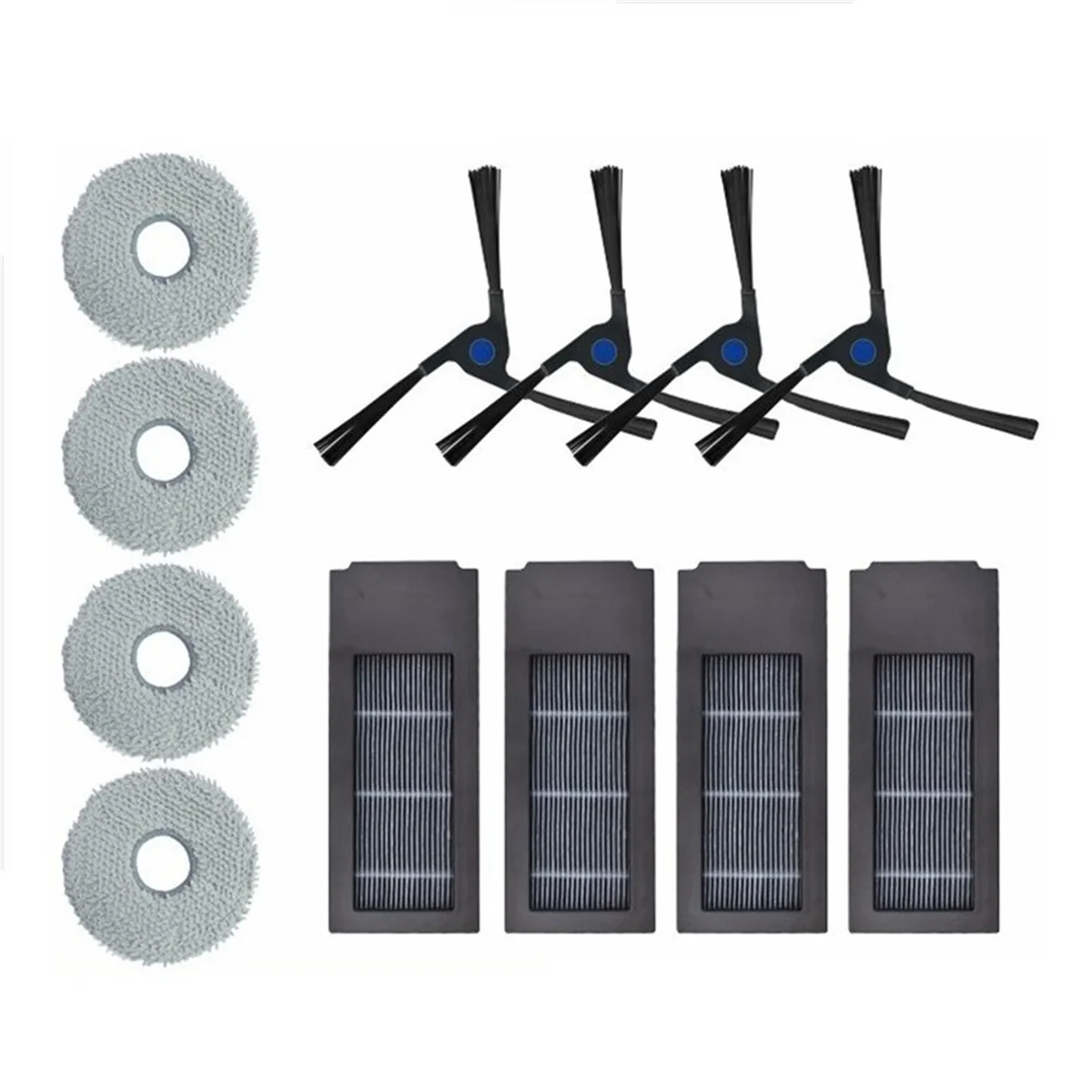 For ECOVACS X2 X2 Pro Filter Mopping Wiping Side Brush Filter Vacuum Cleaner ing Robot er
For ECOVACS X2 X2 Pro Filter Mopping Wiping Side Brush Filter Vacuum Cleaner ing Robot er