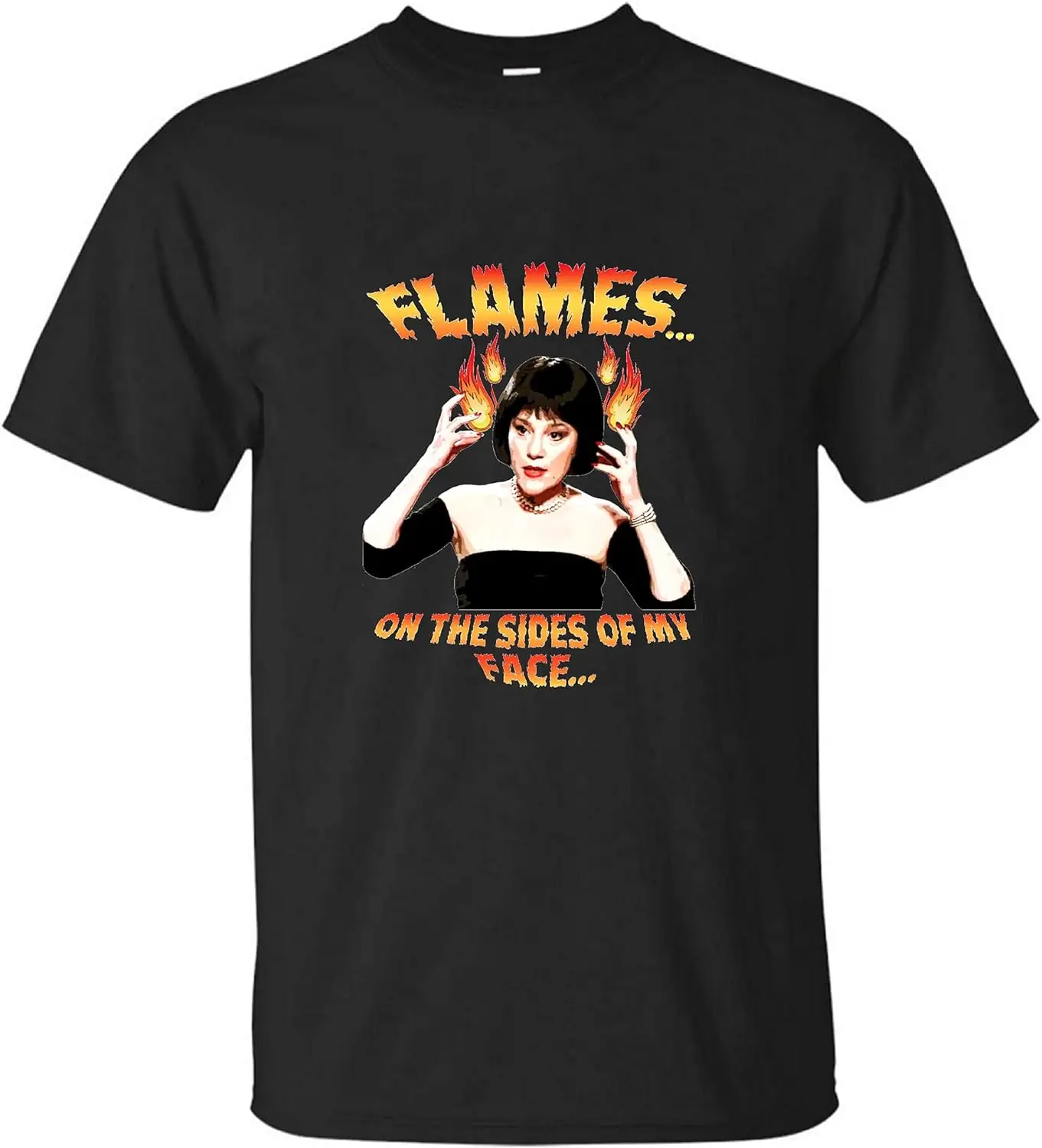 

Teenager Youth Kid Clue Mrs White Flames Shirt X-Large