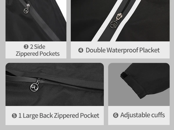WOSAWE Motorcycle Raincoat Suits Men Women Waterproof Rain Jacket and Pant Reflective Hiking Motobike Riding Fishing Rainsuits 31 S4d3185d58fd448559141b227c4197beek