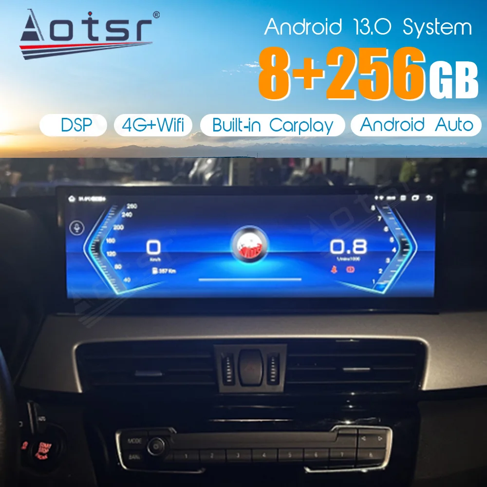 

14.9" Screen 8+256GB Android 13 For BMW X1 F48 X2 F49 2016-2022 Car DVD GPS Navigation Auto Radio Stereo Multimedia CarPlay Unit