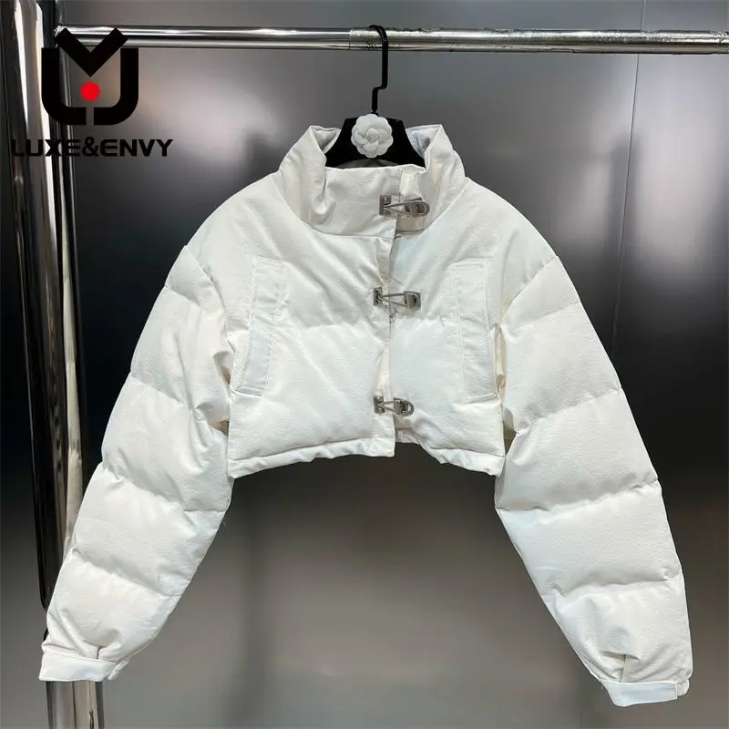 Женская зимняя хлопковая одежда люкс & ENVY, новый дизайн, воротник-стойка с металлической пряжкой, короткий, стройнит, осень 2023
Женская зимняя хлопковая одежда люкс & ENVY, новый дизайн, воротник-стойка с металлической пряжкой, короткий, стройнит, осень 2023
