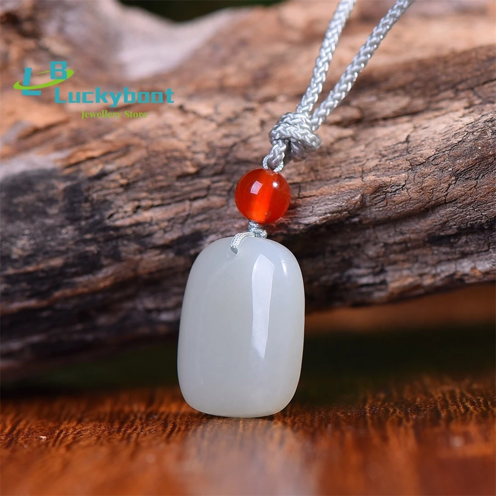 Natural Hotan Jade Peace Token Pendant for Men and Women Small Necklace Pendant White Jade Brand Pendant
Natural Hotan Jade Peace Token Pendant for Men and Women Small Necklace Pendant White Jade Brand Pendant