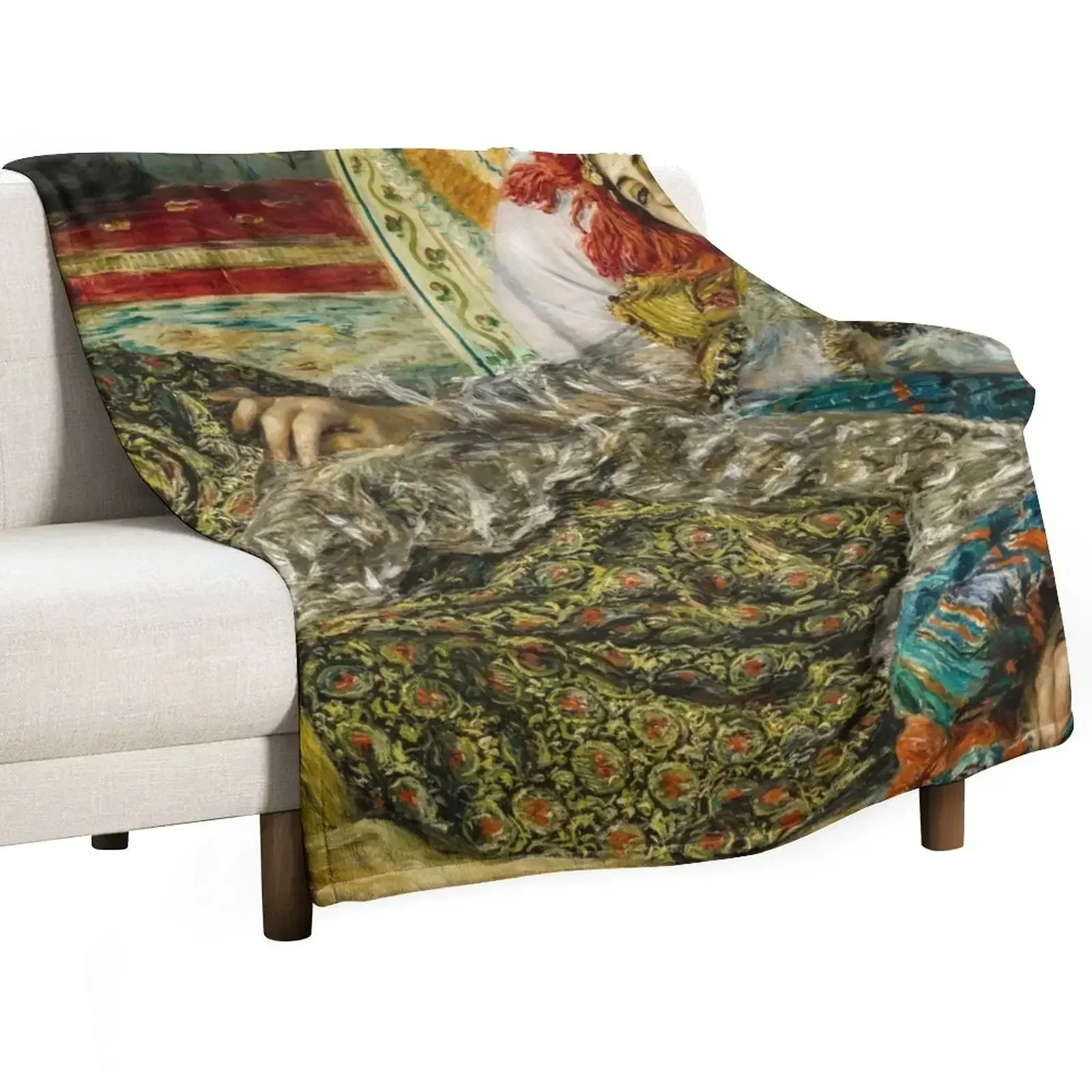 Auguste Renoir - Odalisque Throw Blanket decorative Luxury St valentine gift ideas Blankets
Auguste Renoir - Odalisque Throw Blanket decorative Luxury St valentine gift ideas Blankets
