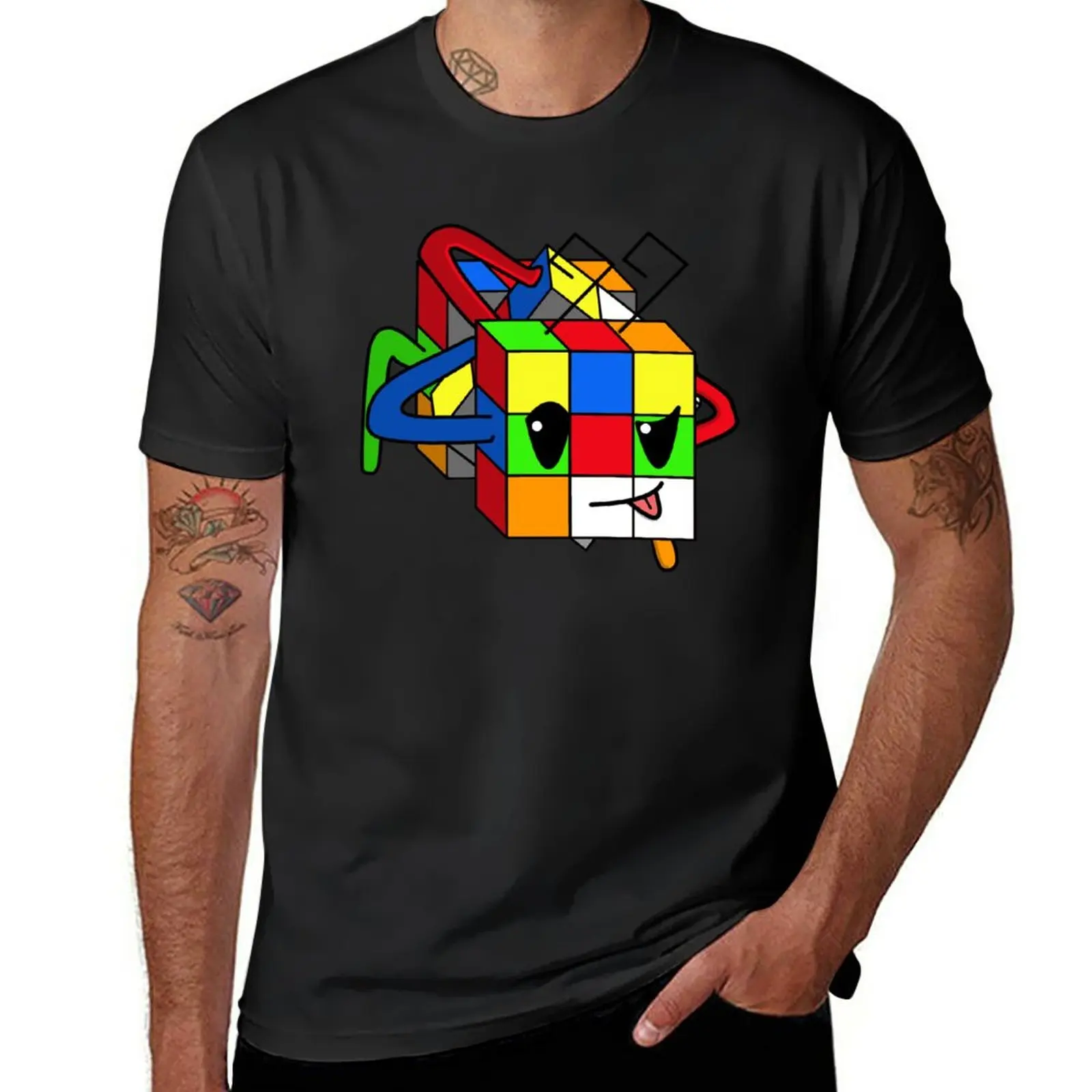 

New Puzzle Cube Ant T-Shirt anime aesthetic clothes sublime t shirt men t shirts