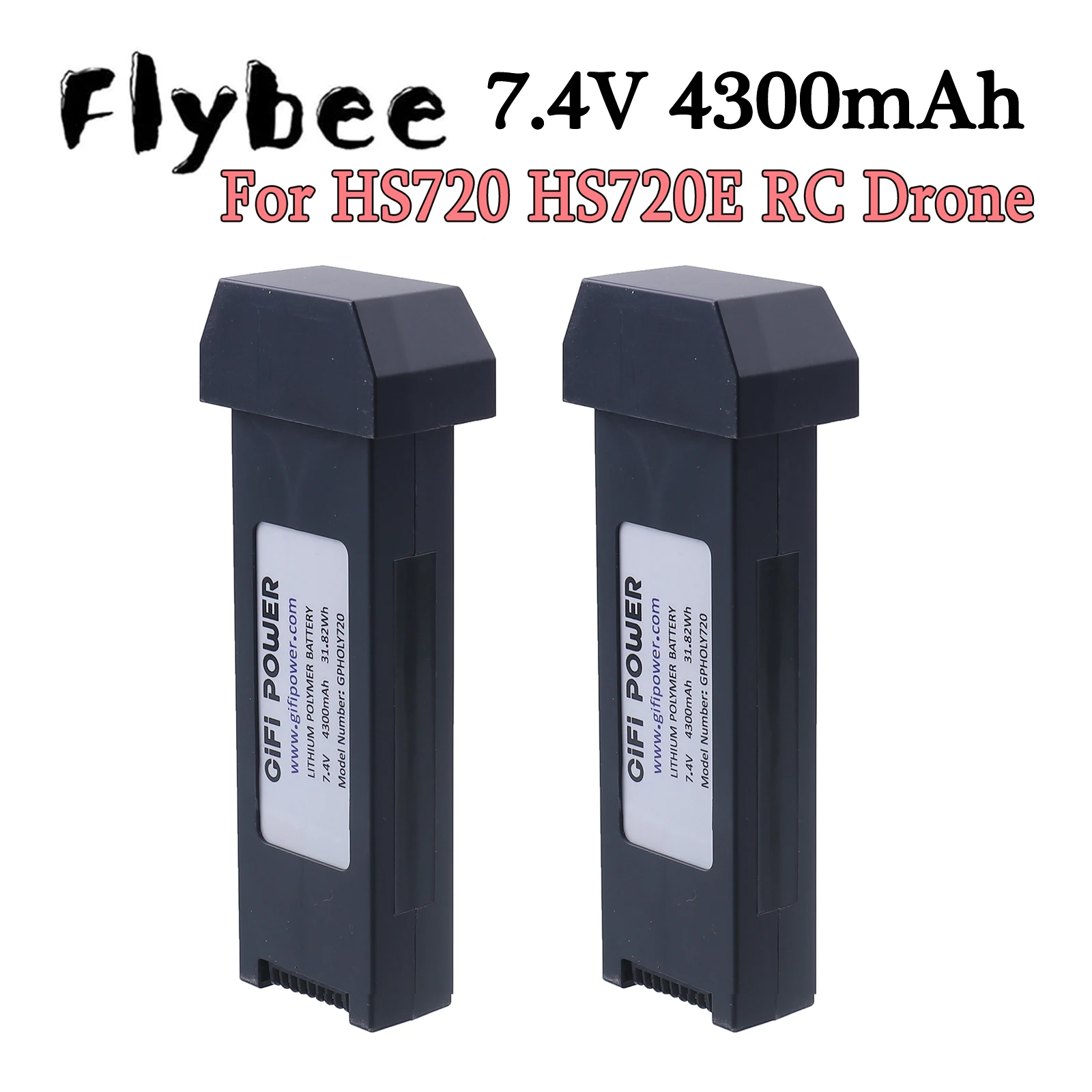 

7.4V Upgrade battery for HS720 HS720E Remote Control Drone Quadcopter Battery spare parts Accessories 7.4V 4300mah for HS720