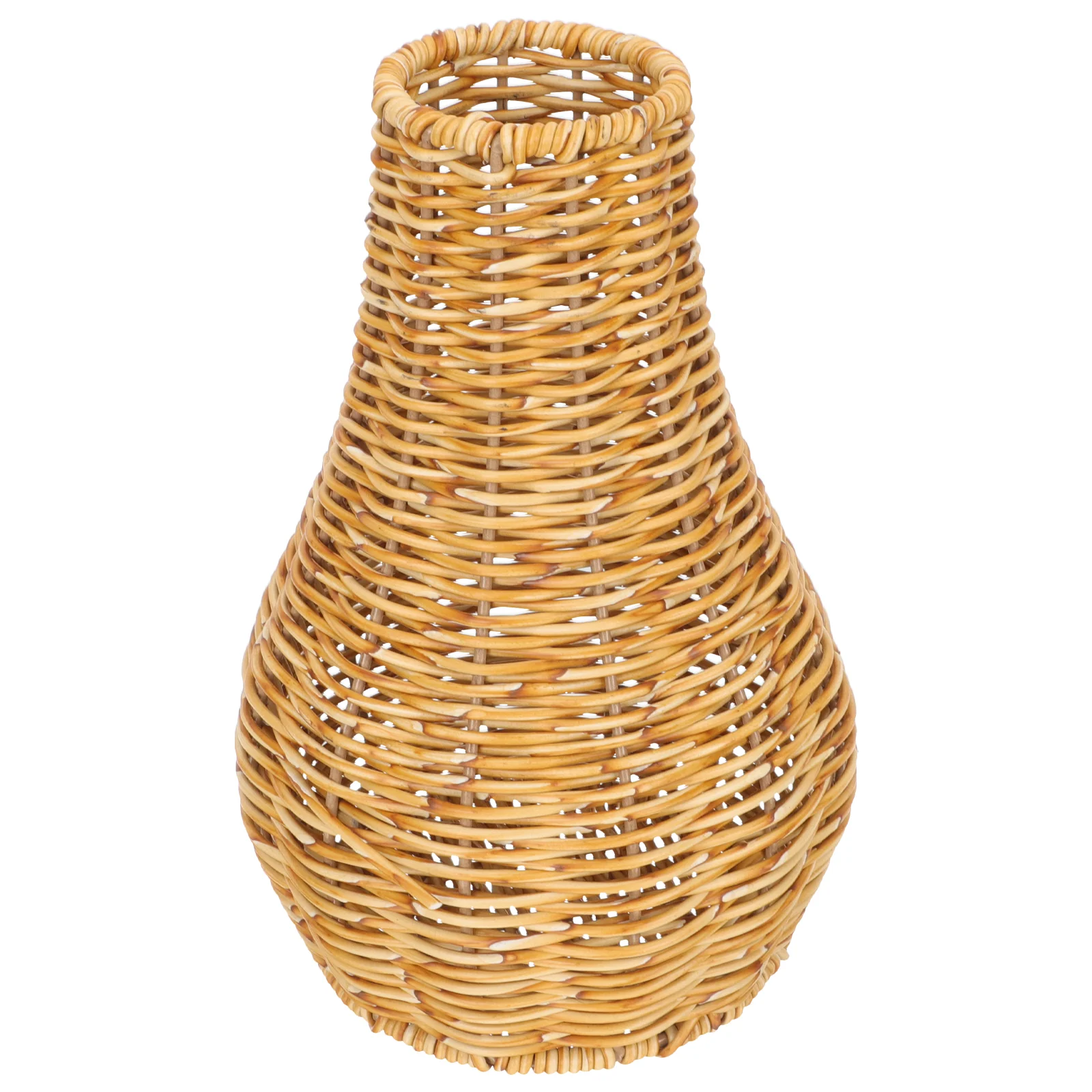 

Rattan Woven Flower Vase Farmhouse Country Plant Basket Decorative Wicker Dried Flower Vase