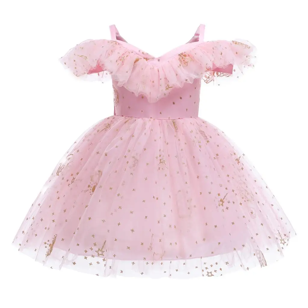 New Pink Wedding Lace Princess Baby Girls Dress Bow Birthday Evening Party Infant Dress for Girl Gala Kid Clothes 2 To 10 Year
New Pink Wedding Lace Princess Baby Girls Dress Bow Birthday Evening Party Infant Dress for Girl Gala Kid Clothes 2 To 10 Year
