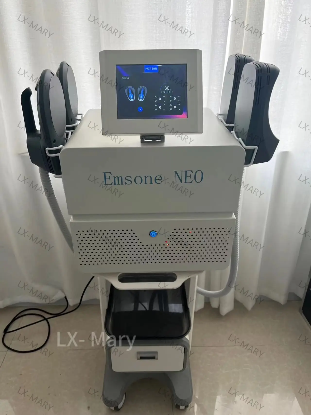 Emsone NEO 6500W 200HZ muscle increasing and fat reducing machine Slimming machine Electromagnetic weight loss machine Fat burn
Emsone NEO 6500W 200HZ muscle increasing and fat reducing machine Slimming machine Electromagnetic weight loss machine Fat burn