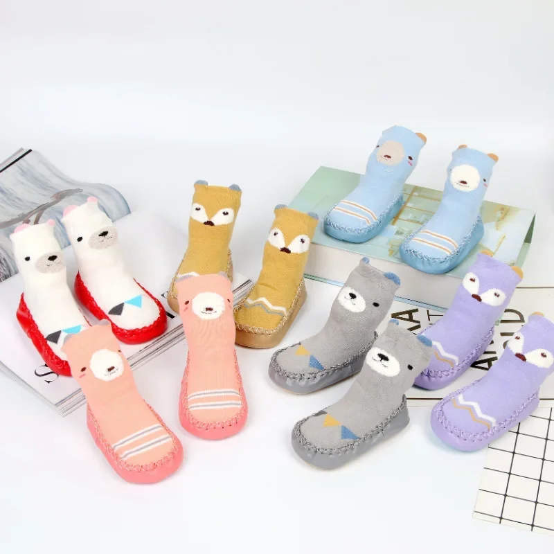Baby Floor Shoes Spring and Autumn Combed Cotton Insulation Newborn Walking Shoes Children's Footwear Baby Floor Socks
Baby Floor Shoes Spring and Autumn Combed Cotton Insulation Newborn Walking Shoes Children's Footwear Baby Floor Socks