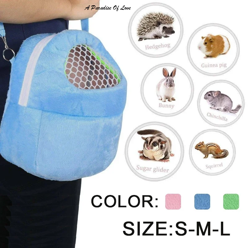 Hamster Travel Bag Chinchilla Guinea Pig Bunny Outdoor Breathable Cage Warm Soft Walking Small Animal Carrier
Hamster Travel Bag Chinchilla Guinea Pig Bunny Outdoor Breathable Cage Warm Soft Walking Small Animal Carrier