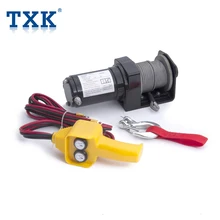 TXK Heavy Duty 24V Mini Truck Electric Rope Winch 
TXK Heavy Duty 24V Mini Truck Electric Rope Winch