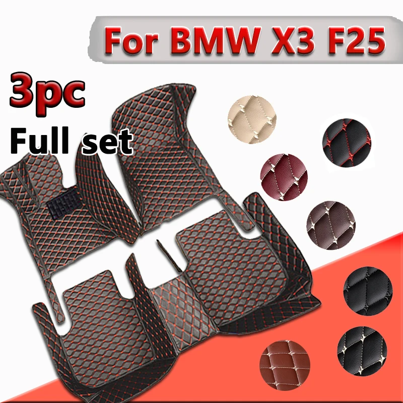 Car floor mats for BMW X3 F25 2011 2012 2013 2014 2015 2016 Custom auto foot Pads automobile carpet cover interior accessories
Car floor mats for BMW X3 F25 2011 2012 2013 2014 2015 2016 Custom auto foot Pads automobile carpet cover interior accessories