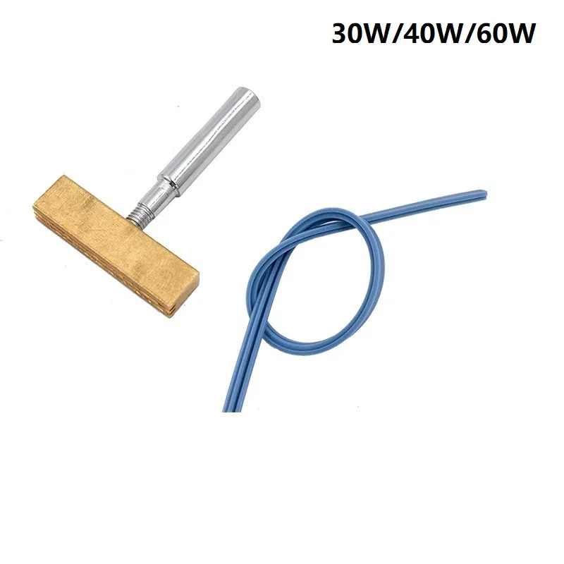 Soldering Iron T Tip T-Head With Rubber Cable Hot Press 30W 40W 60W 5.3cm/2.1in Tip For LCD Screen Repair Pixel Repair Tool Kit
Soldering Iron T Tip T-Head With Rubber Cable Hot Press 30W 40W 60W 5.3cm/2.1in Tip For LCD Screen Repair Pixel Repair Tool Kit