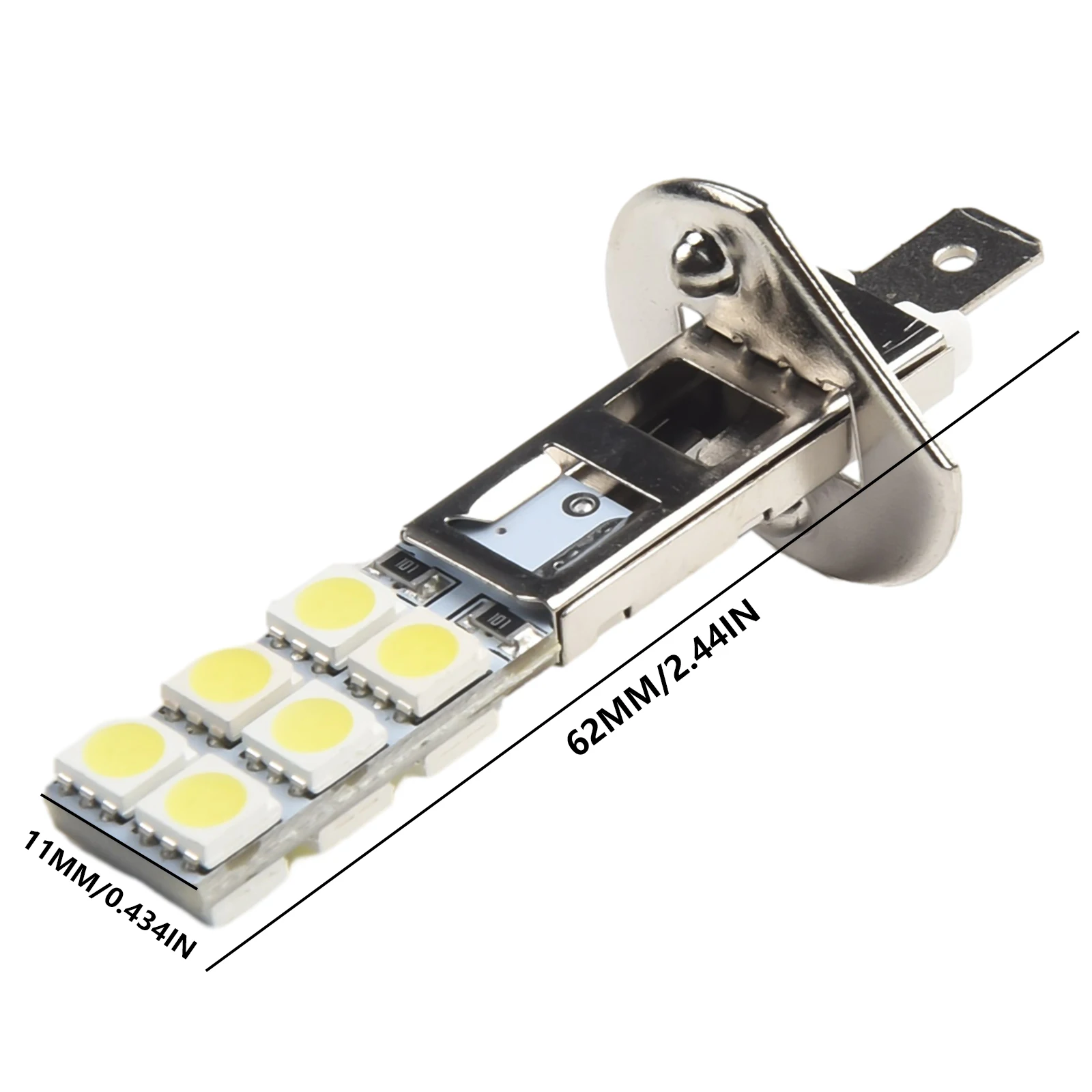 DC 12V-24V 6000K 1800LM Universal 4pcs H1 6000K Super White LED Headlight Bulbs Kit Fog Driving Light Lamp Replacement Accessory
DC 12V-24V 6000K 1800LM Universal 4pcs H1 6000K Super White LED Headlight Bulbs Kit Fog Driving Light Lamp Replacement Accessory