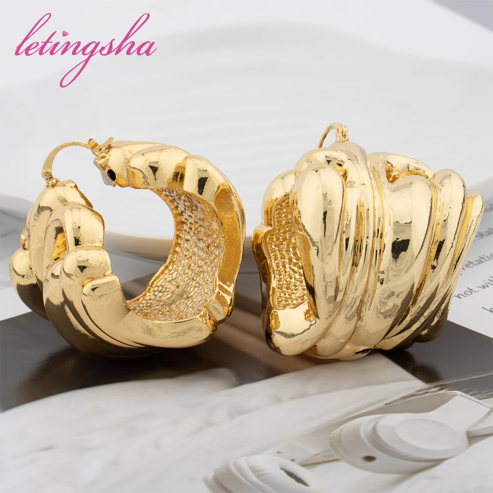 African Classic Hoop Earrings Dubai Round Shape Earrings Jewelry Style 18K Gold Plated Luxury Party Wedding Gift
African Classic Hoop Earrings Dubai Round Shape Earrings Jewelry Style 18K Gold Plated Luxury Party Wedding Gift