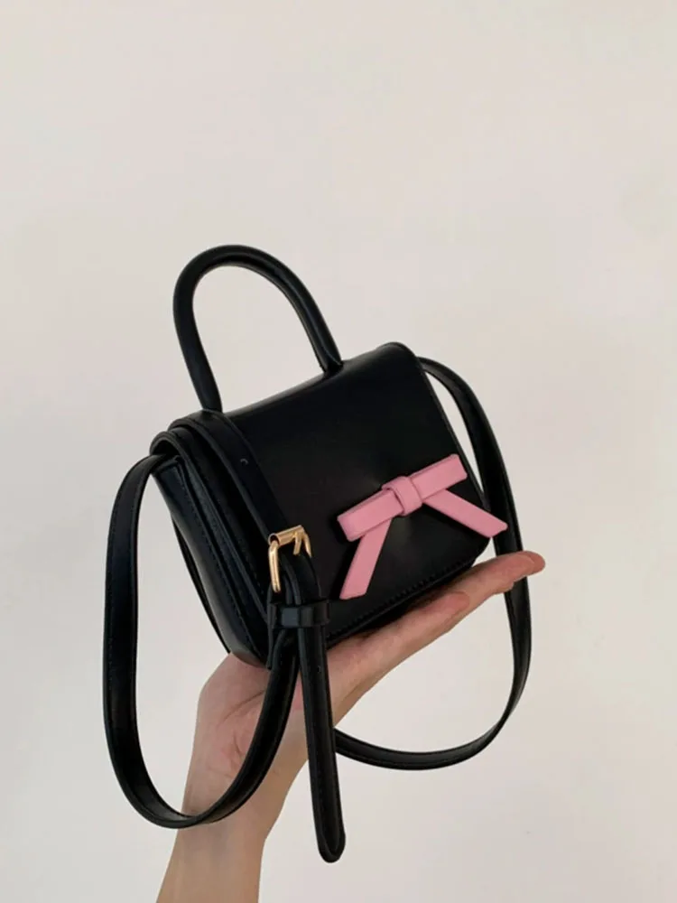 Fashion Cute Pink Bow Small Square Bags For Women 2024 New Texture Patchwork Student Mini Handbag Pu Leather Girls Crossbody Bag
Fashion Cute Pink Bow Small Square Bags For Women 2024 New Texture Patchwork Student Mini Handbag Pu Leather Girls Crossbody Bag