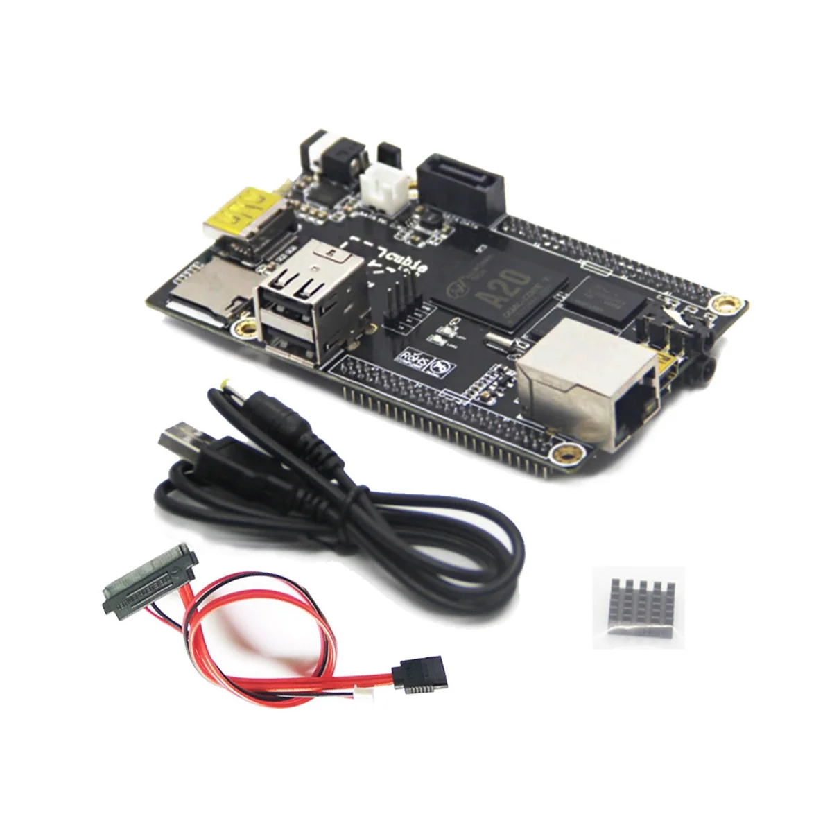 

Cubieboard2 Development Board 1GB DDR3 8G EMMC ARM -A7 Dual-Core Allwinner A20 Core Board Supports Android Linux