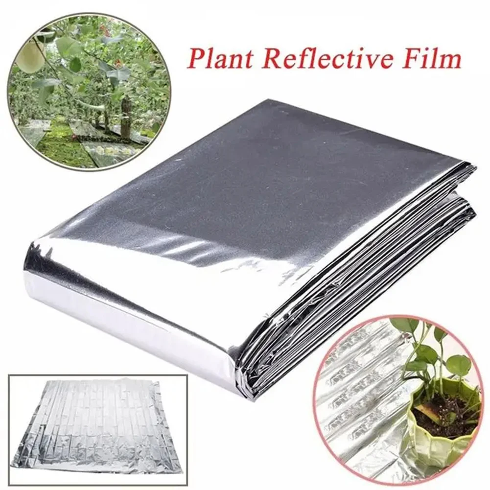 1pc Silver 210x130cm High Reflective Polyester Film Used For Planting Tent Room Garden Greenhouse Agriculture And Promoting
1pc Silver 210x130cm High Reflective Polyester Film Used For Planting Tent Room Garden Greenhouse Agriculture And Promoting