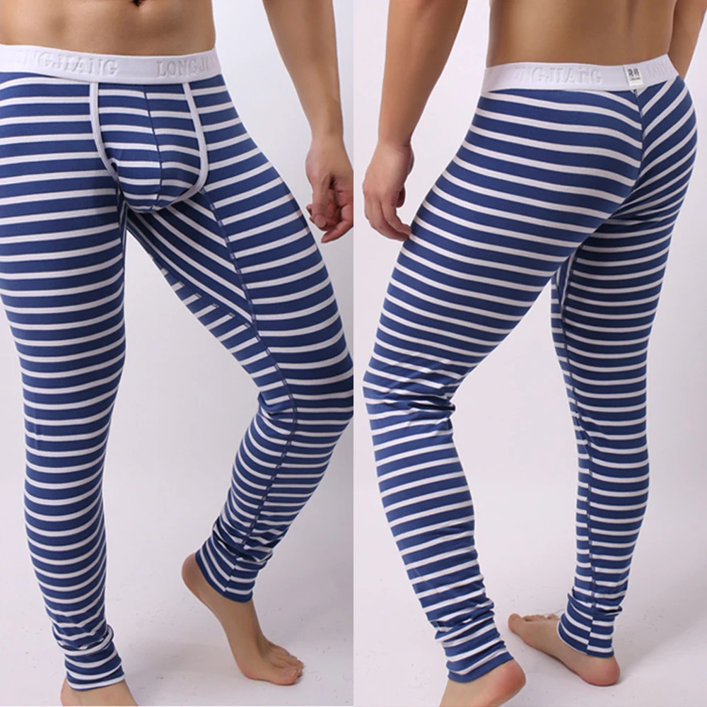 Men Cotton Long Johns Thermal Underwear Winter Pajamas Tight Base Layer Leggings Stripe Keep Warm Soft Lastic Sleepwear
Men Cotton Long Johns Thermal Underwear Winter Pajamas Tight Base Layer Leggings Stripe Keep Warm Soft Lastic Sleepwear