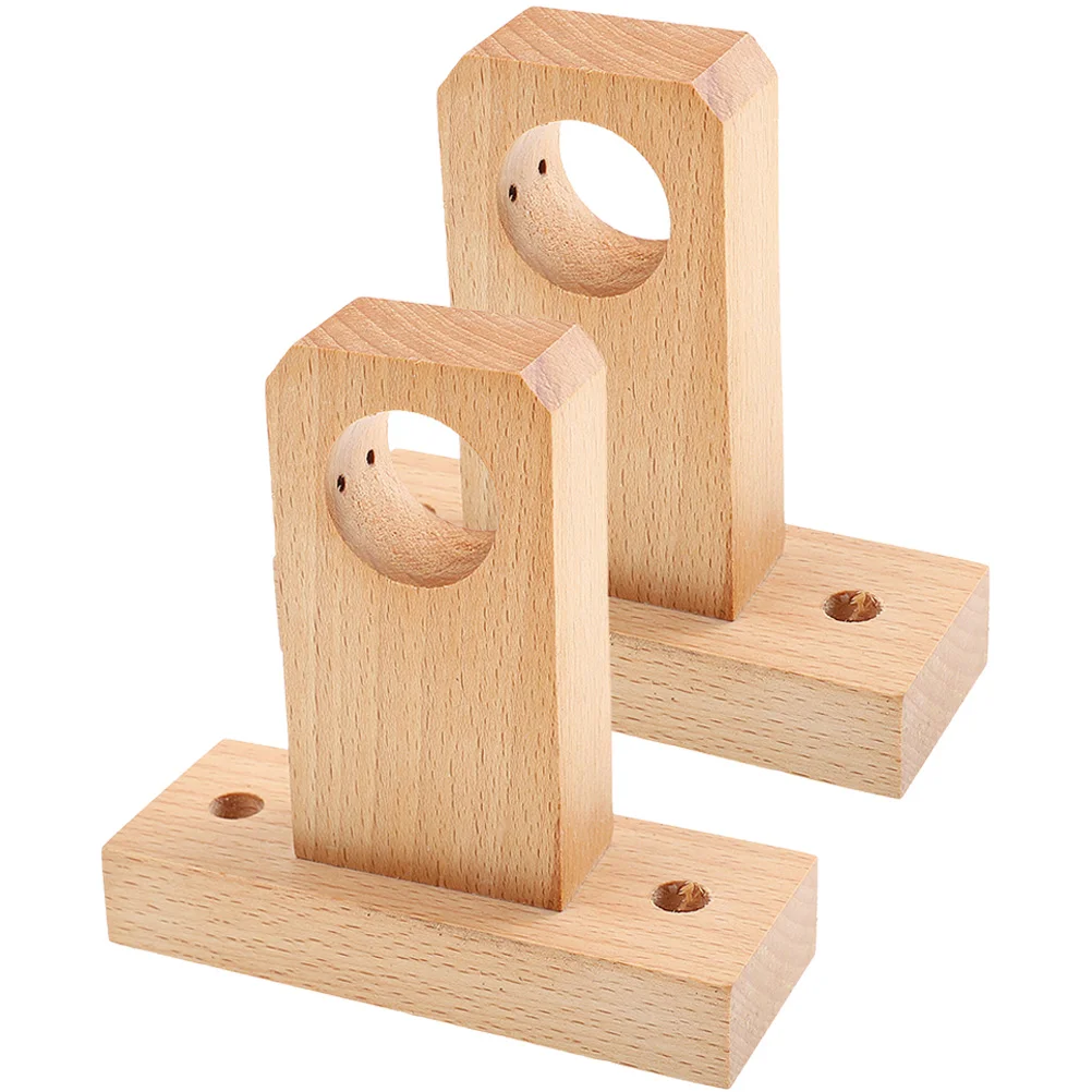 2 Pcs Curtain Rod Bracket Brackets For Wall Wood Double Pole Hooks Curtains Wooden
2 Pcs Curtain Rod Bracket Brackets For Wall Wood Double Pole Hooks Curtains Wooden