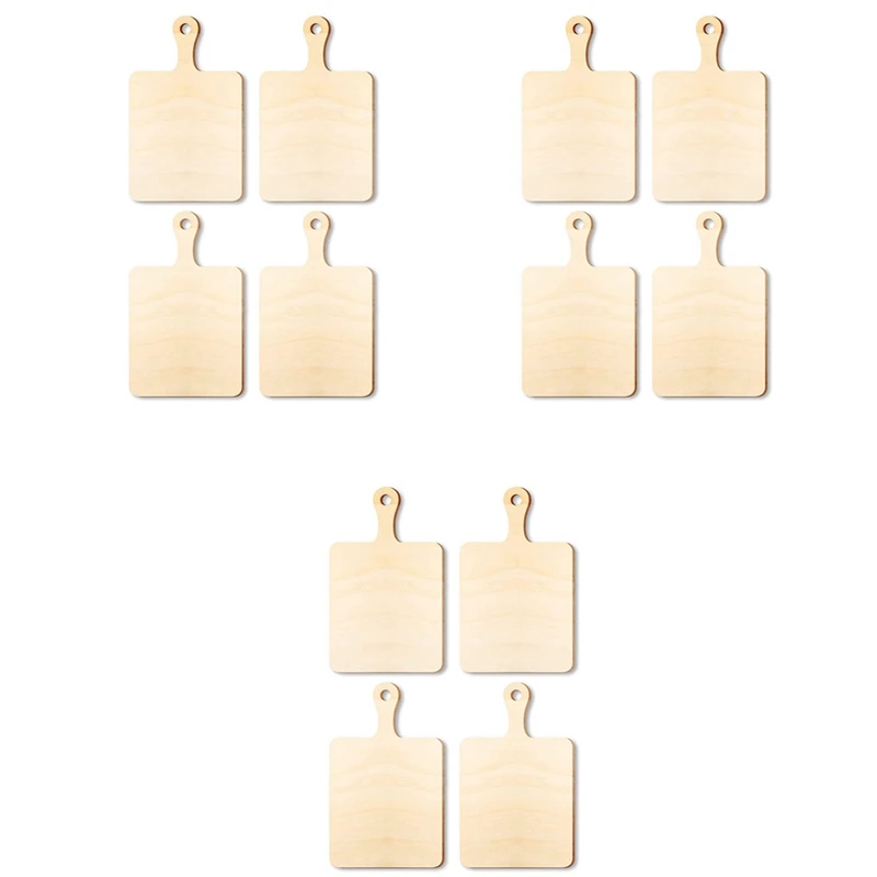 36Pcs Blank Mini Wooden Cutting Boards With Handle Small Cutting Board DIY Home Kitchen Cooking Vegetable Decor A
36Pcs Blank Mini Wooden Cutting Boards With Handle Small Cutting Board DIY Home Kitchen Cooking Vegetable Decor A