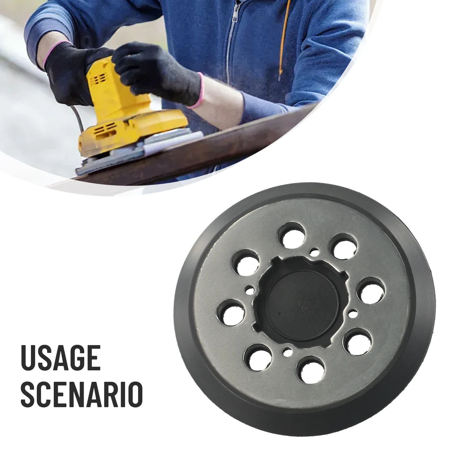 5 Inch 8 Dust Collection Holes Replacements For Pad DWE6423/ N329079 Sander Backing Pads Polishing Abrasive Tools
5 Inch 8 Dust Collection Holes Replacements For Pad DWE6423/ N329079 Sander Backing Pads Polishing Abrasive Tools