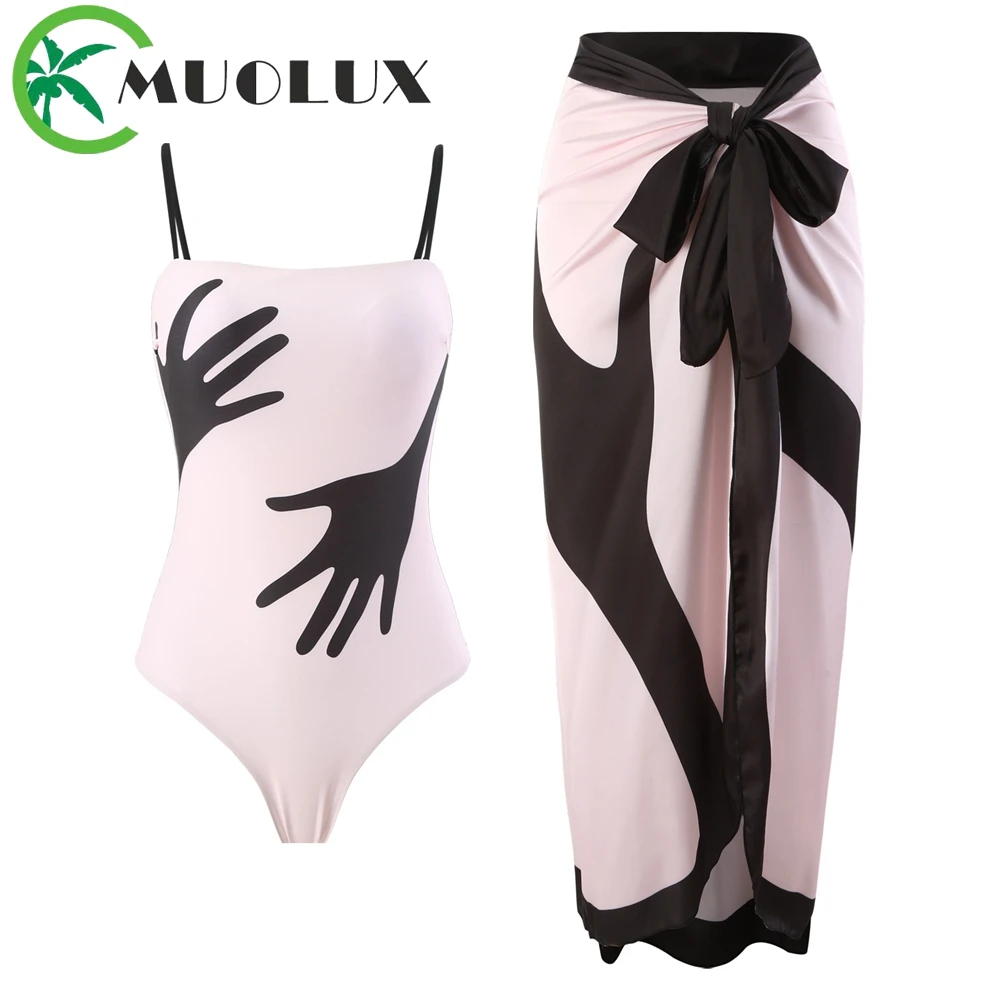 MUOLUX 2023 Women One Piece Swimsuit 3D Printed Swimwear Dress Beachwear Summer Brazilian Bikini Set Bathing Suit Skirt Monokini
MUOLUX 2023 Women One Piece Swimsuit 3D Printed Swimwear Dress Beachwear Summer Brazilian Bikini Set Bathing Suit Skirt Monokini